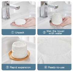 10PCS Portable Instant Towel