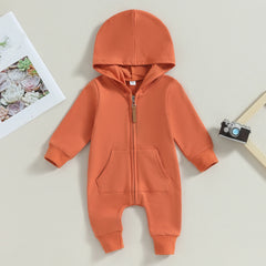 Noxmo BabyZip™ – Unisex Long Sleeve Baby Jumpsuit