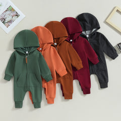 Noxmo BabyZip™ – Unisex Long Sleeve Baby Jumpsuit