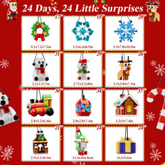 Noxmo XmasBrick™ Set – Christmas Winter Snowhouse Blocks
