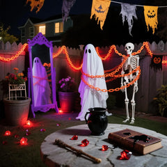 Spooky Links – Solar & Waterproof Halloween Chain