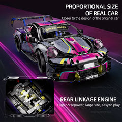 CyberRace™ 1611PCS – Sport Car Building Blocks Set