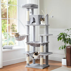 Noxmo CozyCat Tower – Large Cat Hammock & Climber
