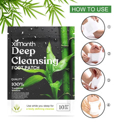 Noxmo DetoxFoot™ Patches – Stress Relief & Deep Sleep